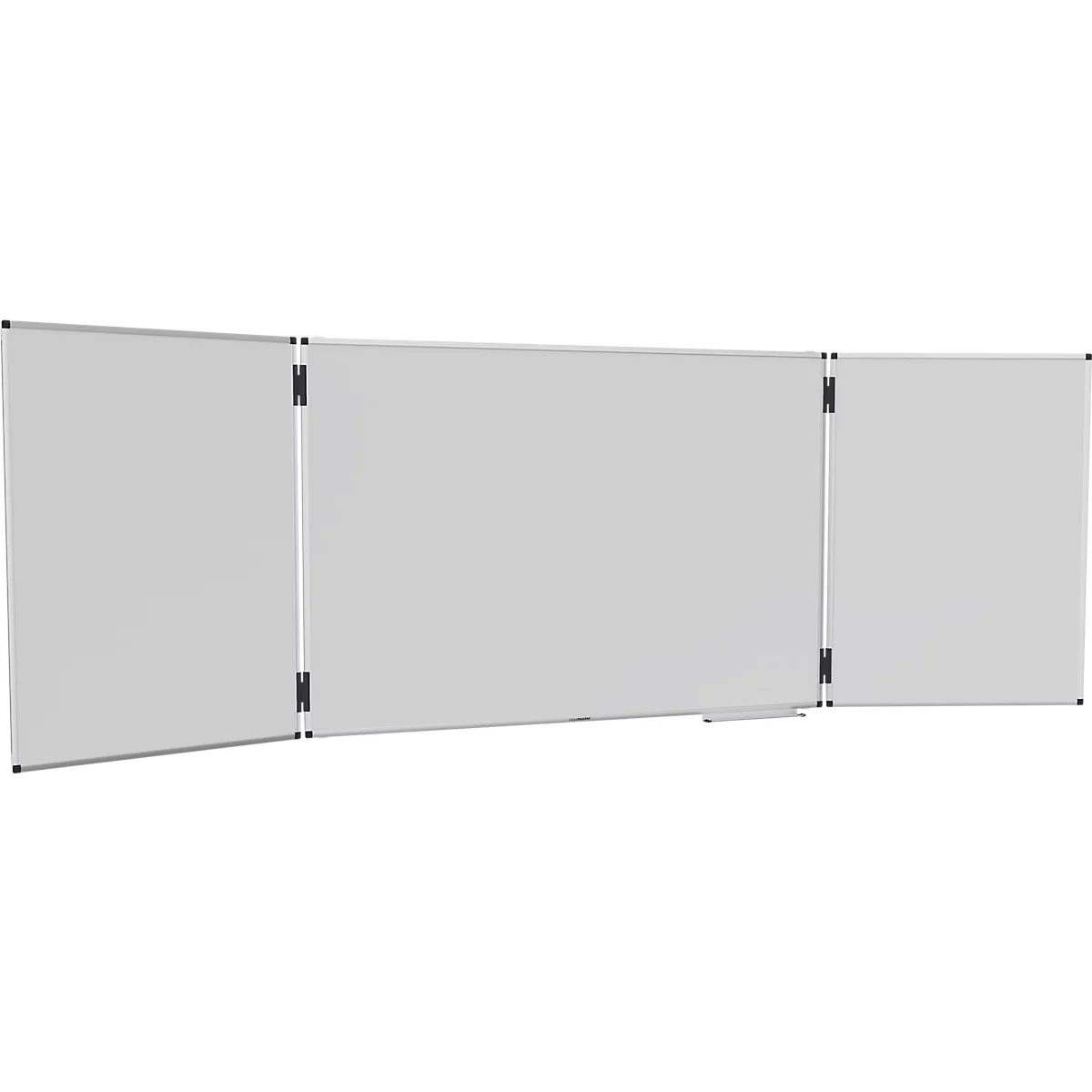 Klapptafel Legamaster UNITE PLUS, magnetisch, 5 Schreibflächen, B 1500/3000 x T 13,4 x H 1000 mm, emaillierter Keramikstahl, weiß